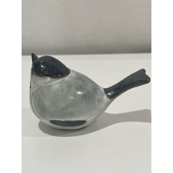 Andersen Design Studio Pottery, Maine, AD signed, Vintage Chickadee Bird - Picture 2 of 9